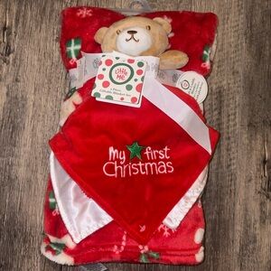 Christmas Baby Blanket/Plush Toy